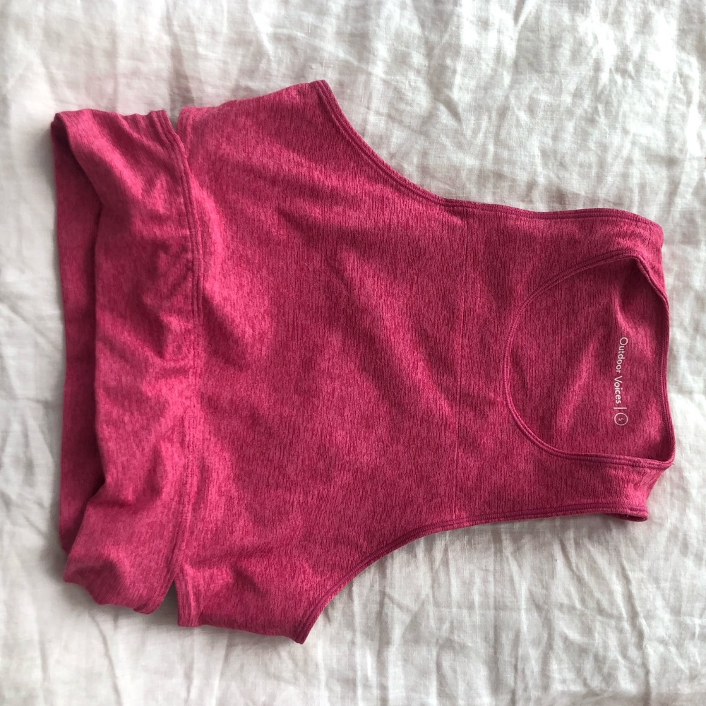 Outdoor Voices Pink bra with Backstrap
